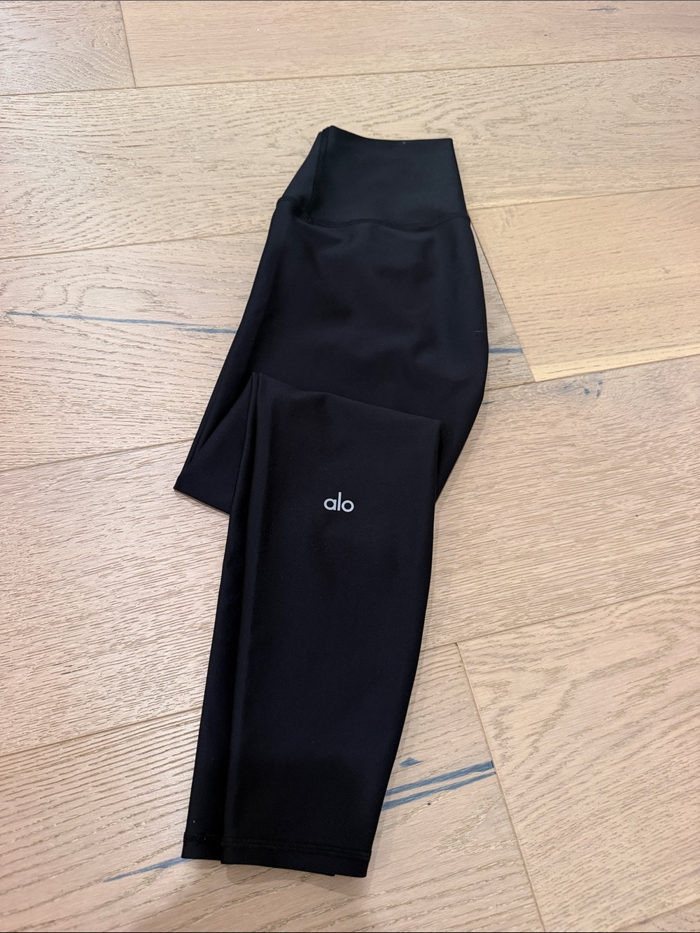 ALO Yoga Kids Black High-Waist Leggings